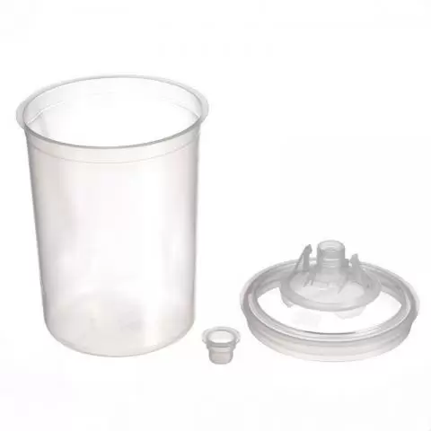 3M PPS Starter Kit Mini Size Hard Cup plus 10 Lids and Liners