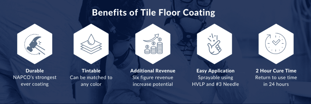 NAPCO tile floor coating benefits